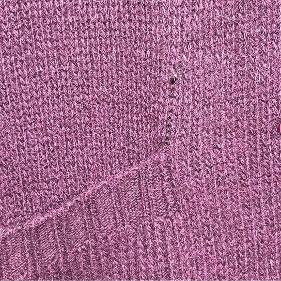 Vintage Rafaella Cardigan Sweater Womens Medium Angora Lambswool Dolman Pockets - Picture 9 of 10